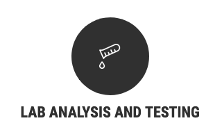 Lab analysis and testing